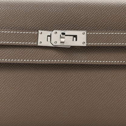 Hermes Epsom Kelly Wallet To Go Etoupe 7 of 9