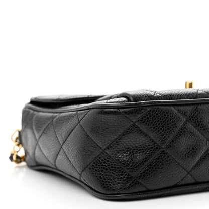 Chanel Caviar Quilted Camera Case Black 10 of 11