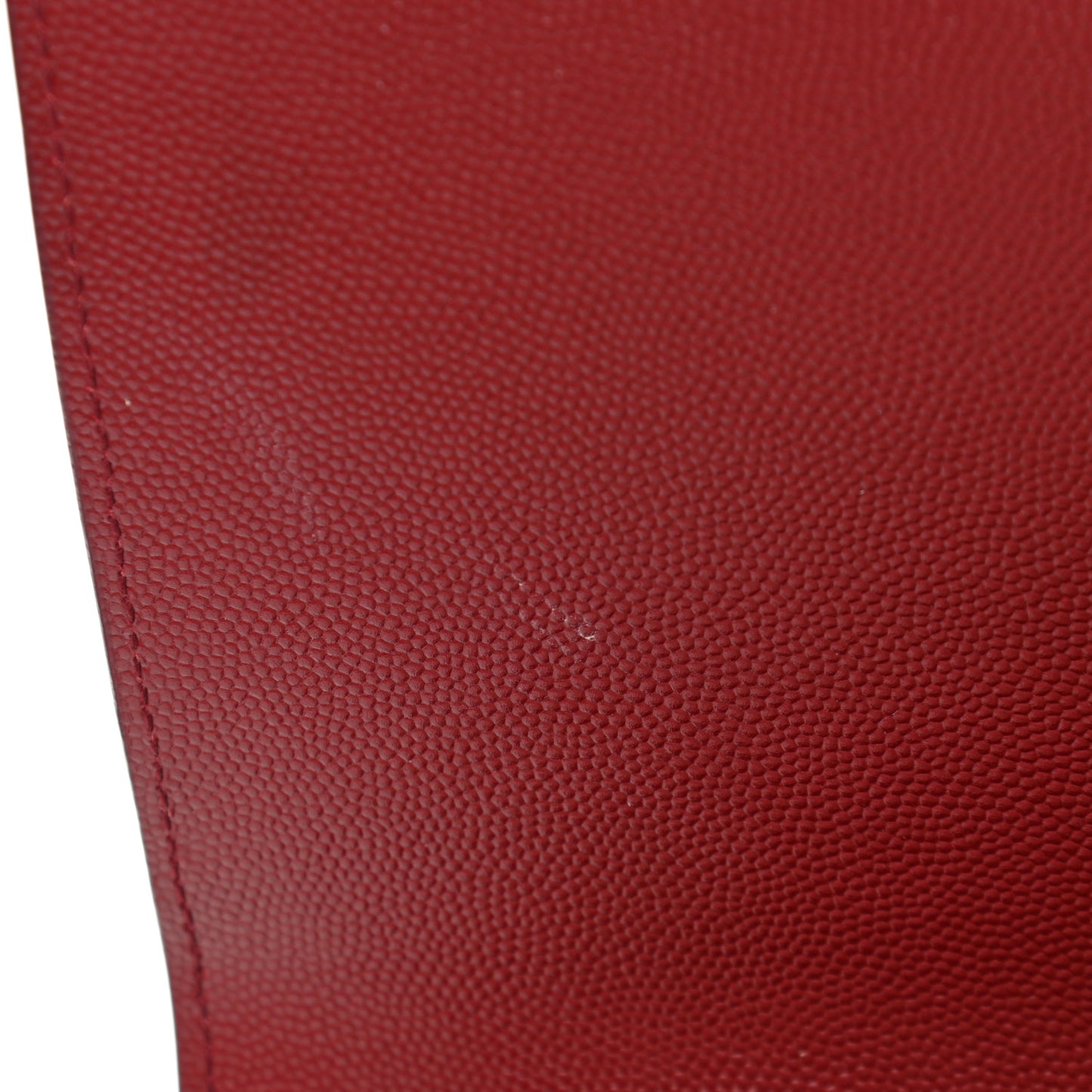 Grain De Poudre Medium Monogram Kate Satchel Dark Red