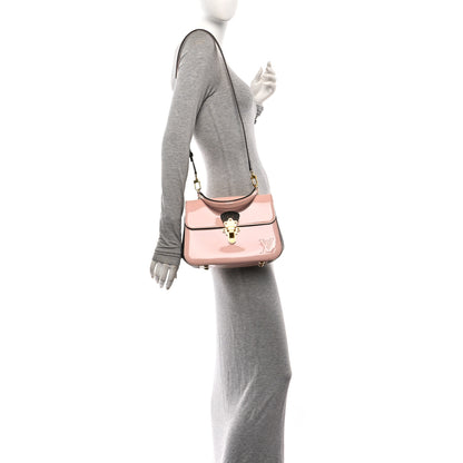 Louis Vuitton Patent Calfskin Monogram Cherrywood PM Rose Ballerine 2 of 11