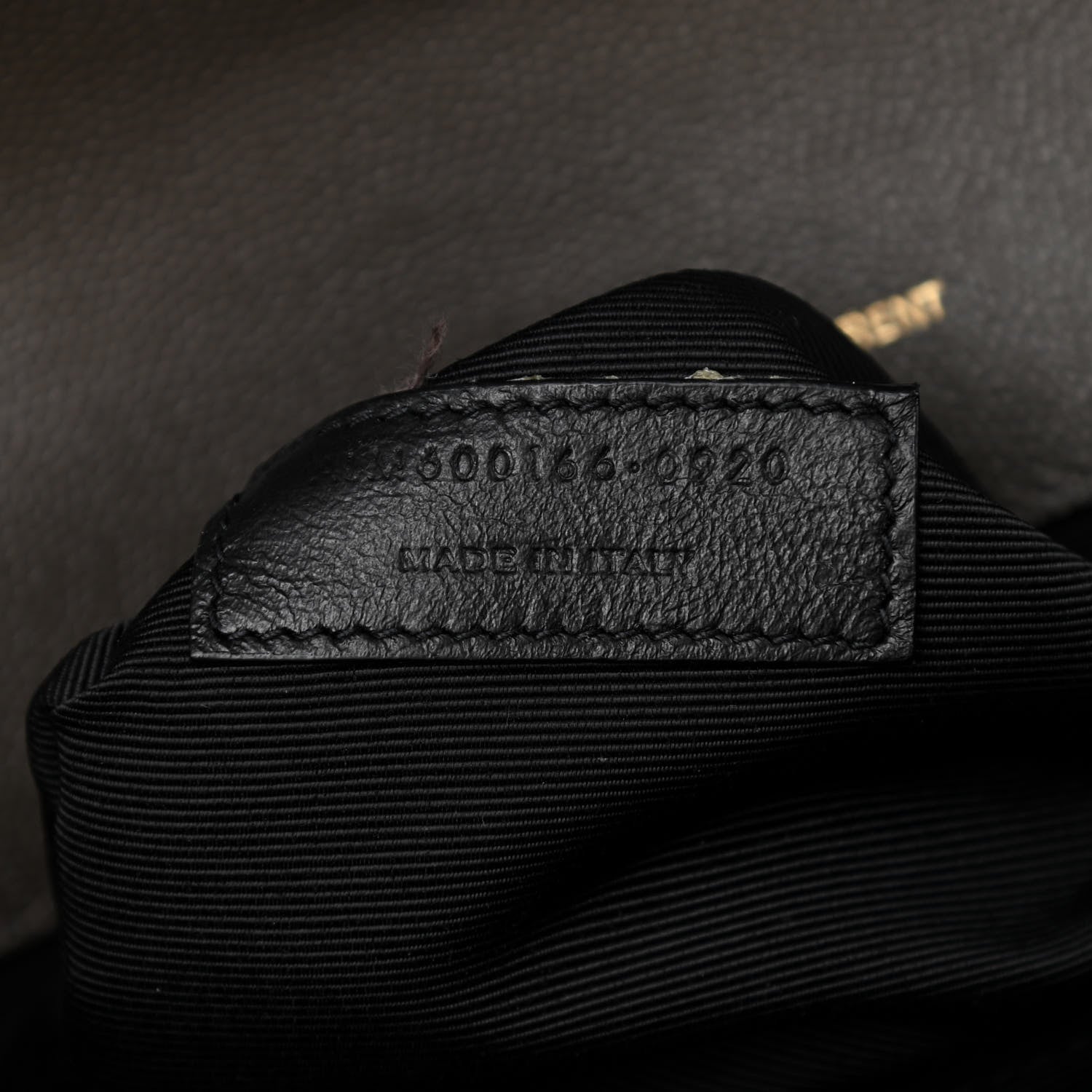 Saint Laurent Grain De Poudre Textured Mixed Matelasse Large Triquilt Monogram Satchel Pebble 6 of 7