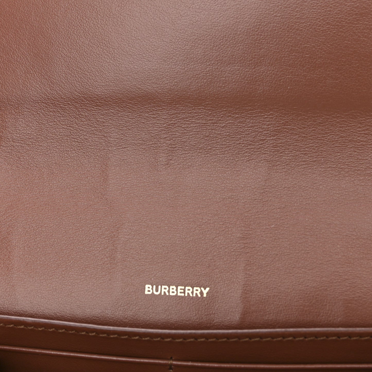 Calfskin Mini Vintage Check Note Bag Tan