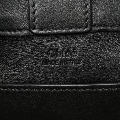 Chloe Lambskin Studded Small Inez Drawstring Bag Black 6 of 14