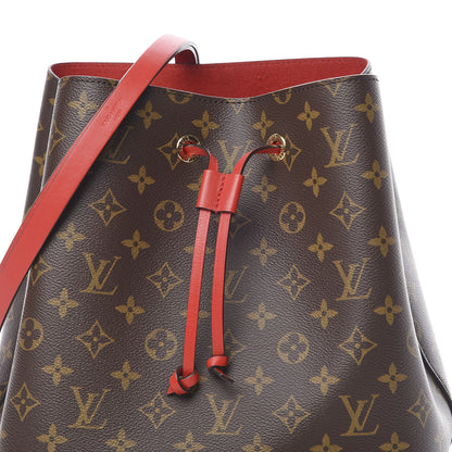 Louis Vuitton Monogram Neonoe MM Coquelicot 9 of 13