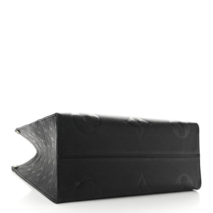 Louis Vuitton Empreinte Monogram Giant Onthego GM Black 4 of 9
