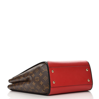 Louis Vuitton Calfskin Monogram Kimono Tote Cherry 4 of 8