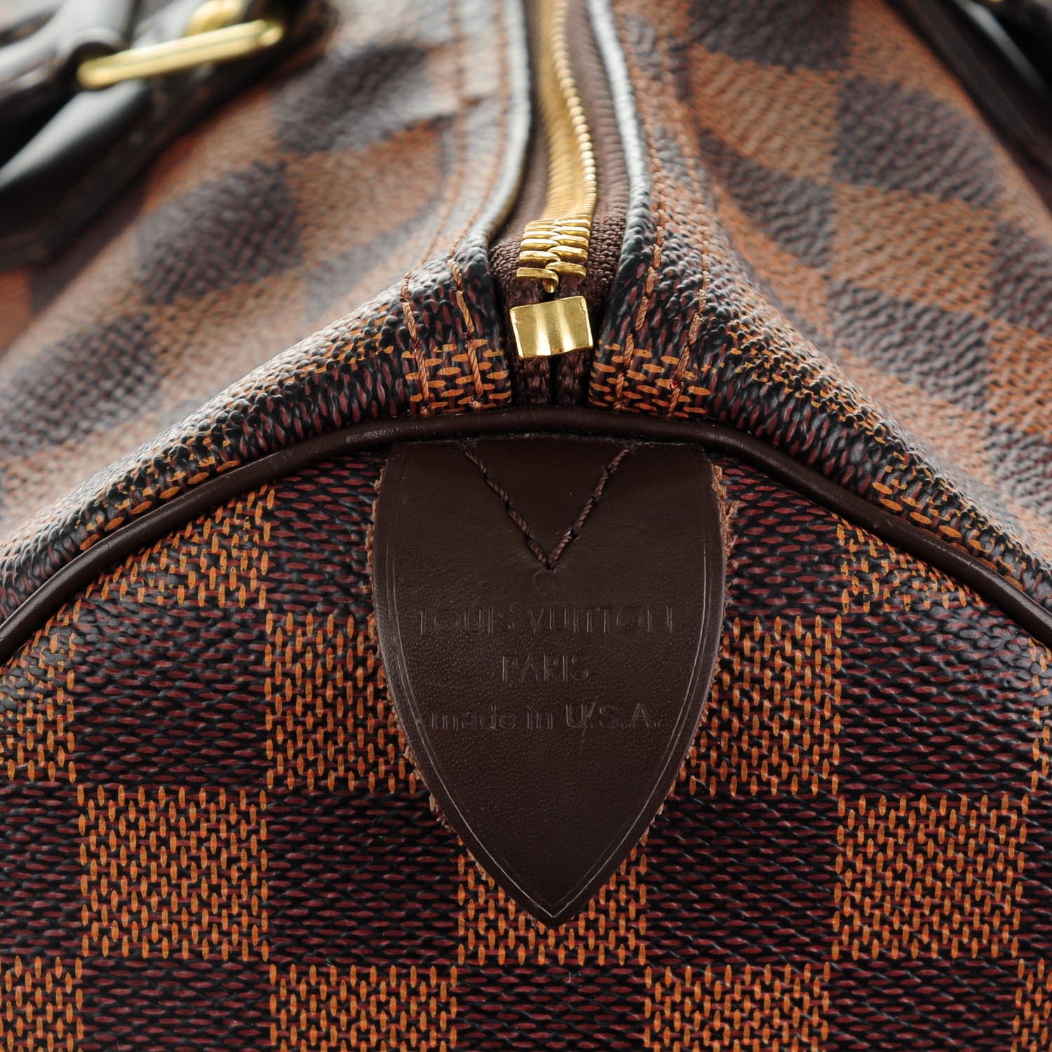 Louis Vuitton Damier Ebene Speedy 35 5 of 8