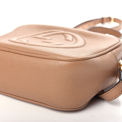 Gucci Pebbled Calfskin Small Soho Disco Bag Rose Beige 9 of 9