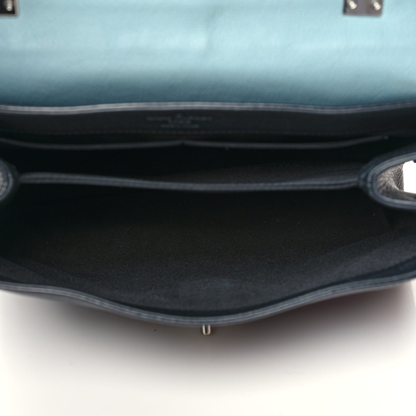 Soft Calfskin Lockme II Top Handle Sky