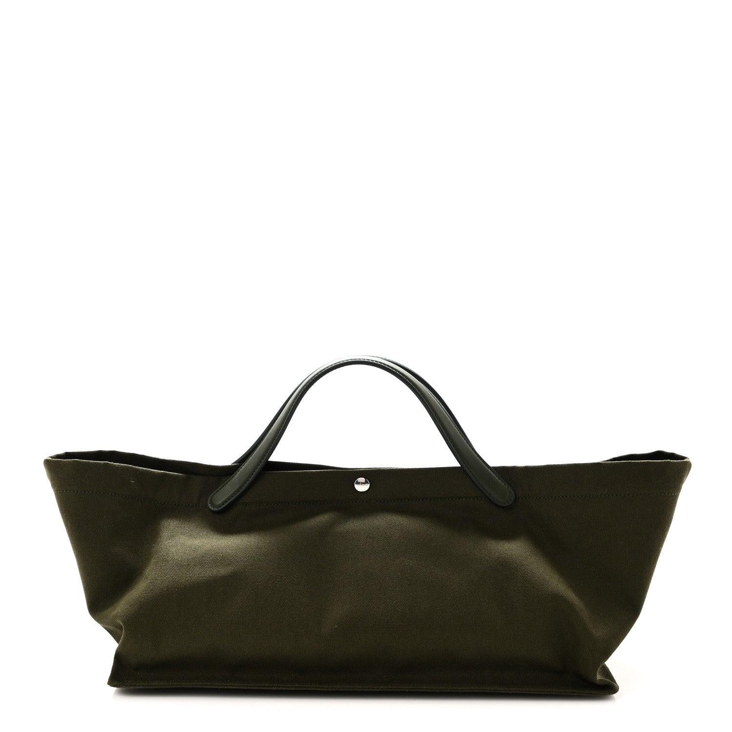 The Row Cotton Twill East West Idaho Tote Khaki Ans 1 of 9