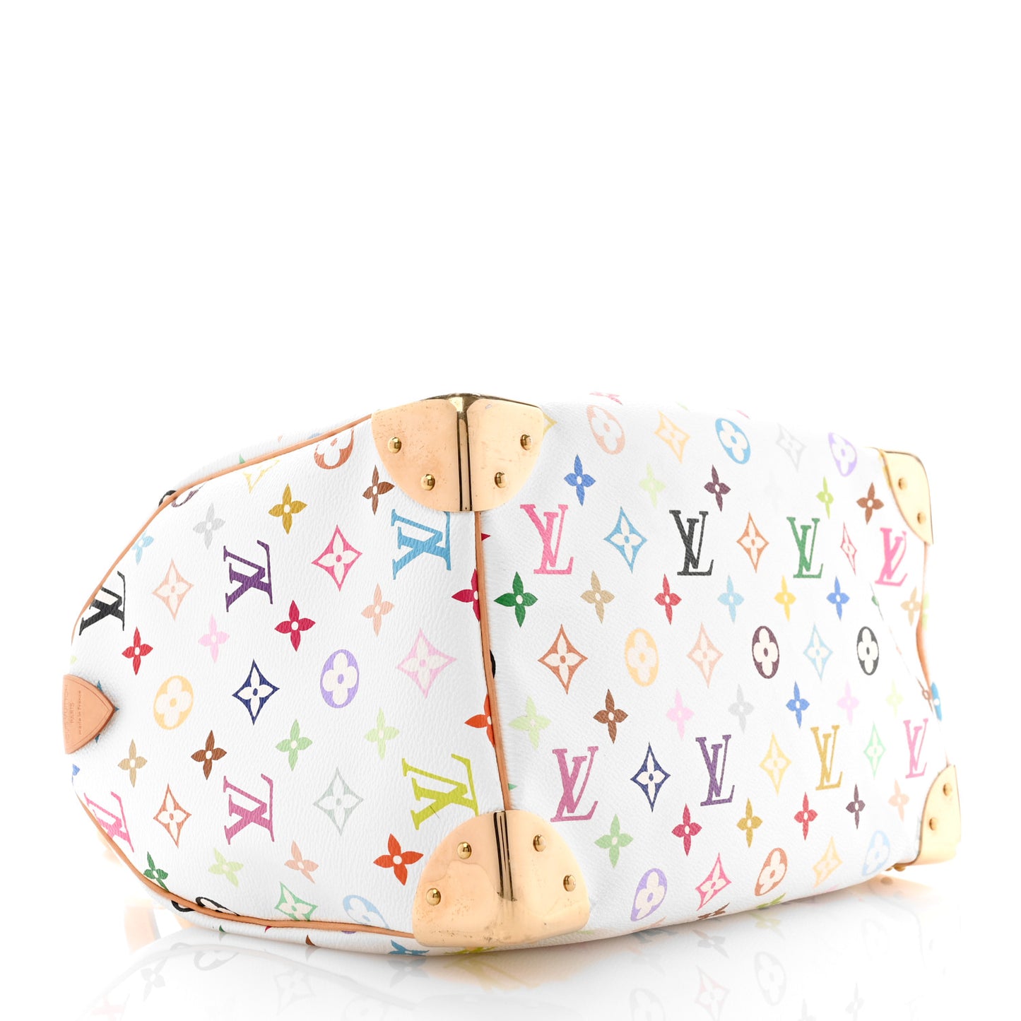 Monogram Multicolor Speedy 30 White