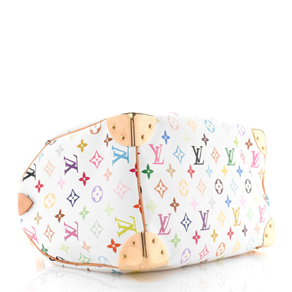 Louis Vuitton Monogram Multicolor Speedy 30 White 4 of 11