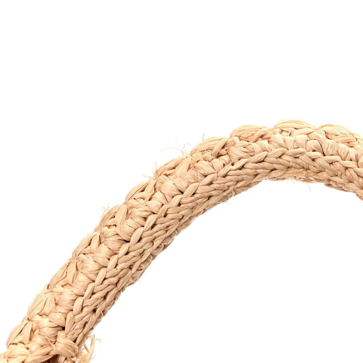 Celine Raffia Calfskin Triomphe Small Cabas Thais Tan 12 of 12