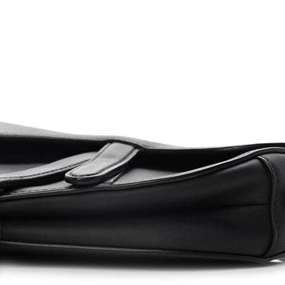 Christian Dior Ultra Matte Calfskin Mini Saddle Bag Black 9 of 16