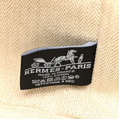 Hermes Canvas Large Bride-A-Brac Pouch Orange Feu Burgundy 6 of 13