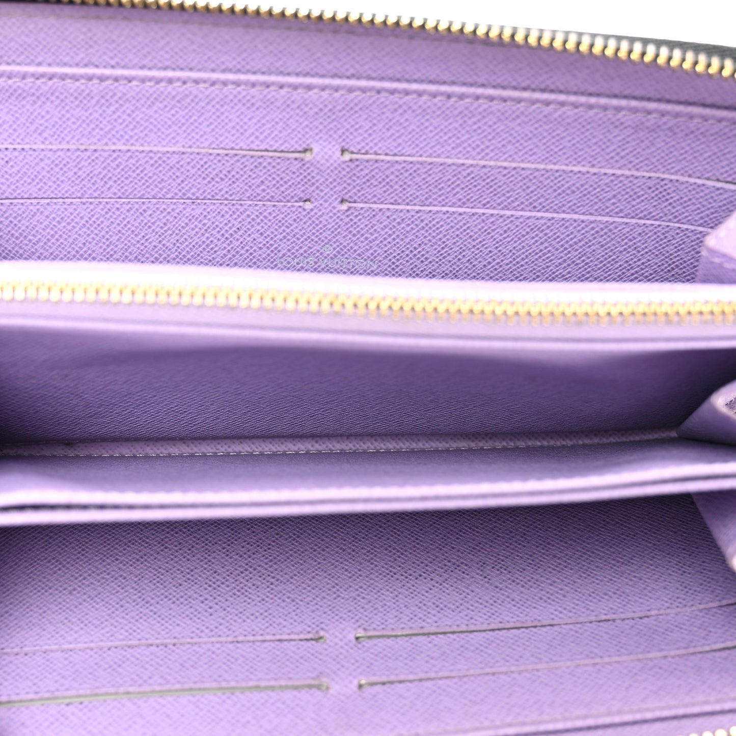 Monogram Multicolor Zippy Wallet Black Violet