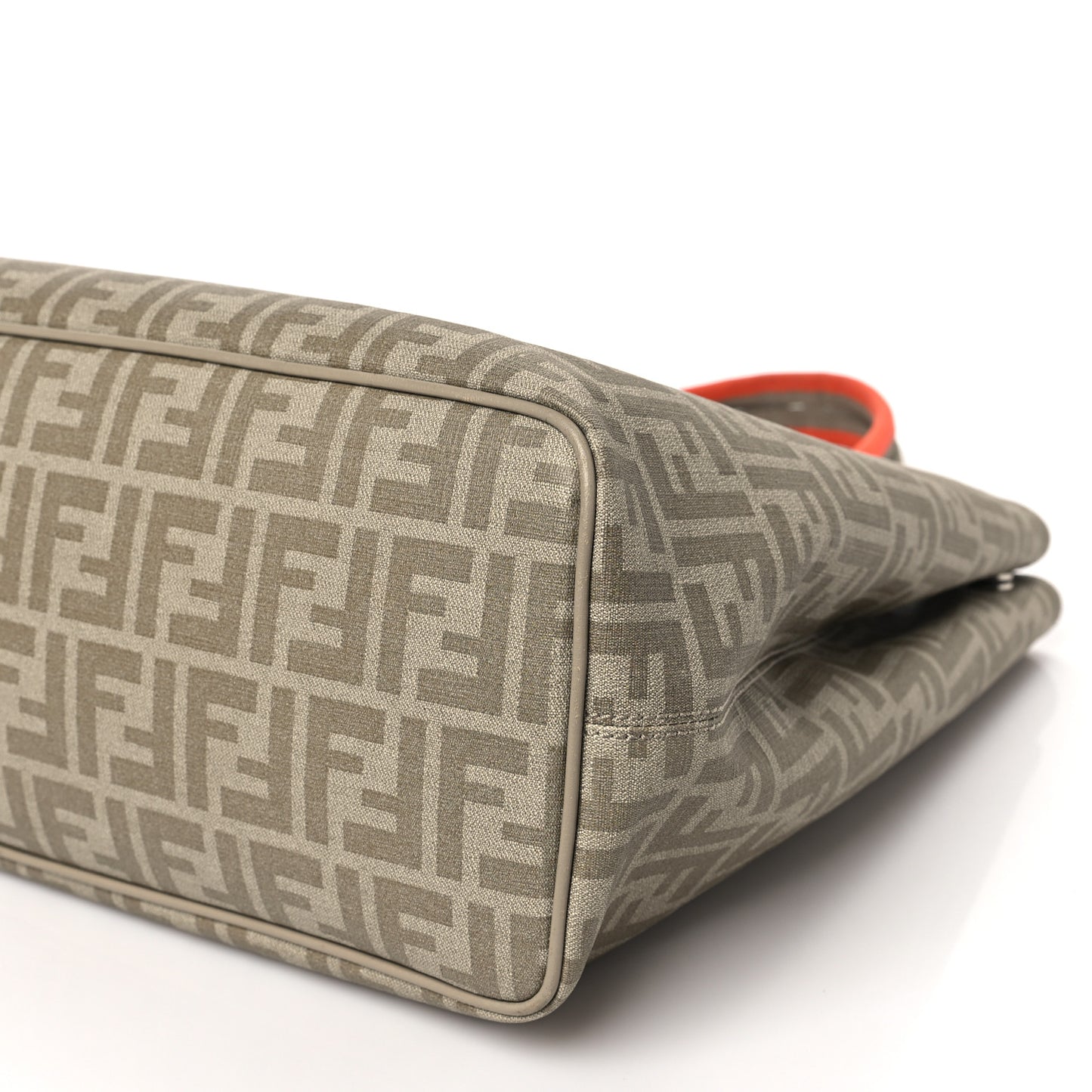 Zucca Spalmati Large Tote Kaki Pietra
