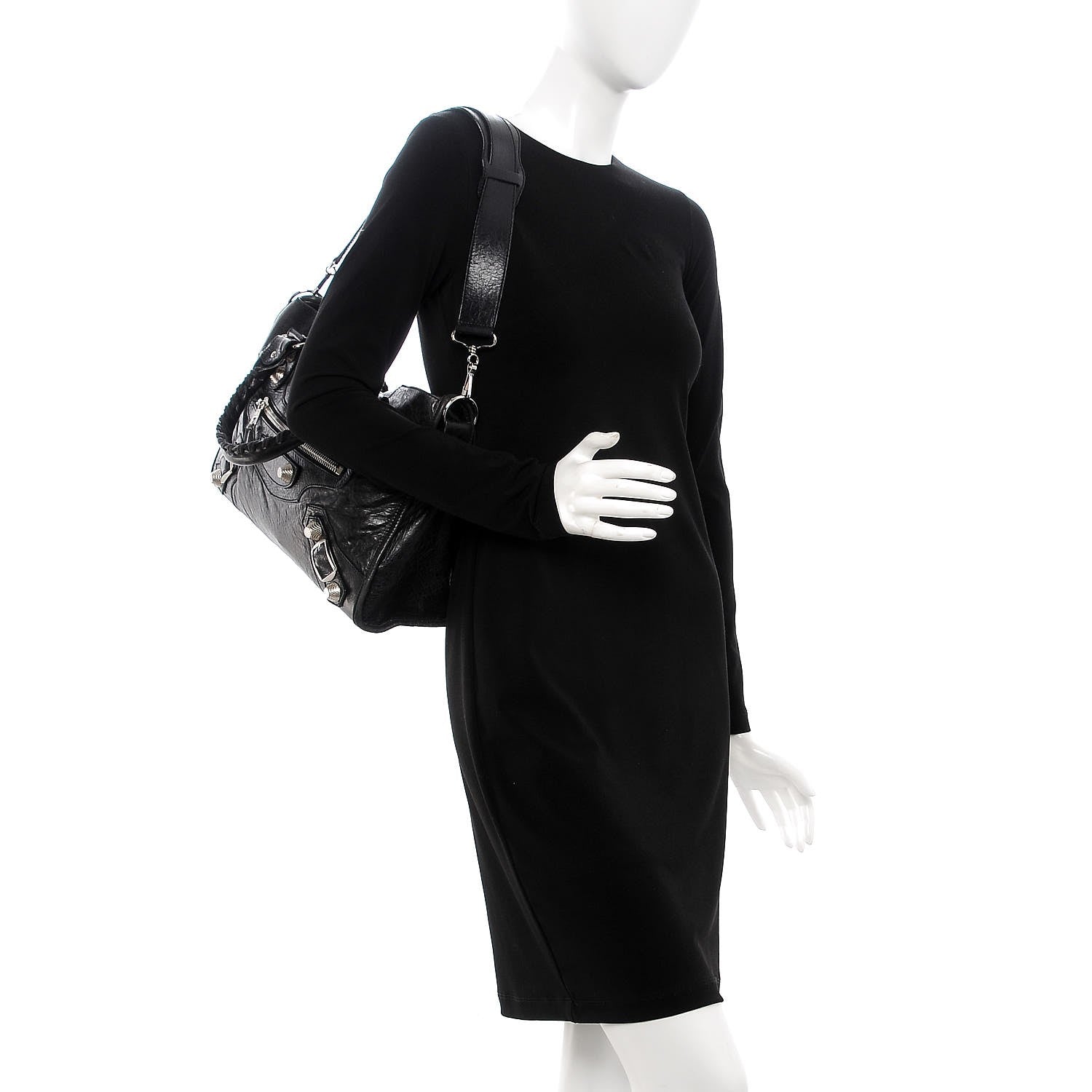 Balenciaga Agneau Giant 21 Silver Hardware City Black 2 of 14