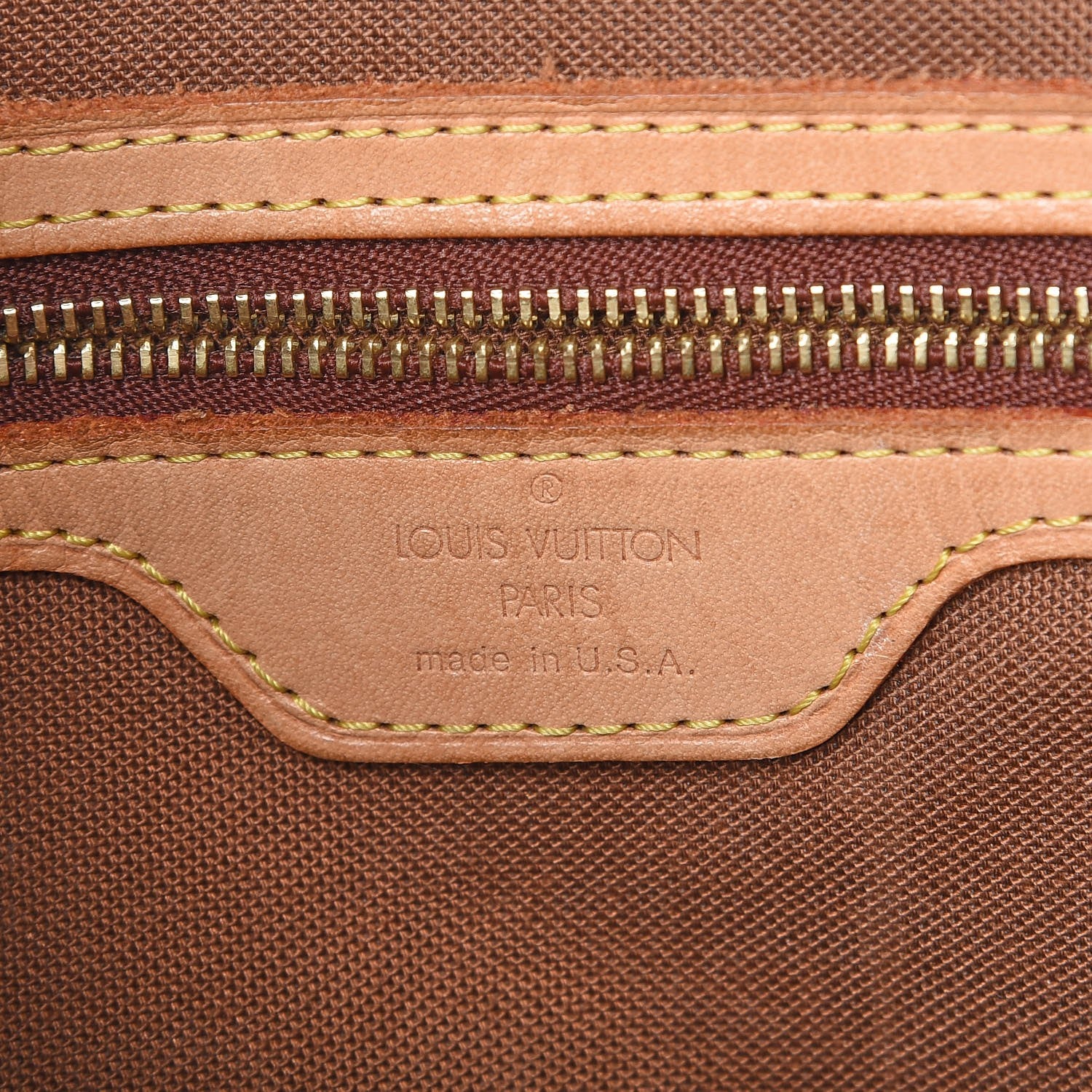 Louis Vuitton Monogram Cabas Piano 6 of 12