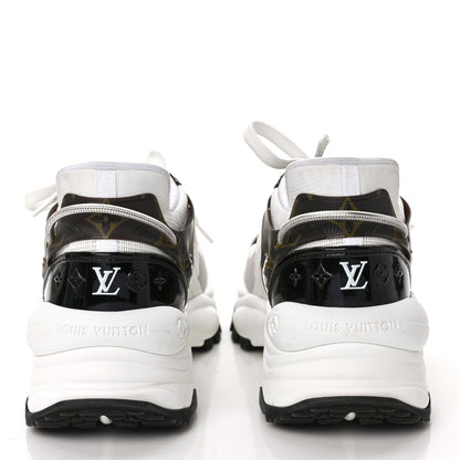 Louis Vuitton Monogram Calfskin Run 55 Sneakers 38 White 6 of 10