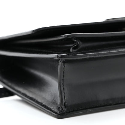 Balenciaga Shiny Box Calfskin Monochrome XS Sharp Belt Bag Black 11 of 15