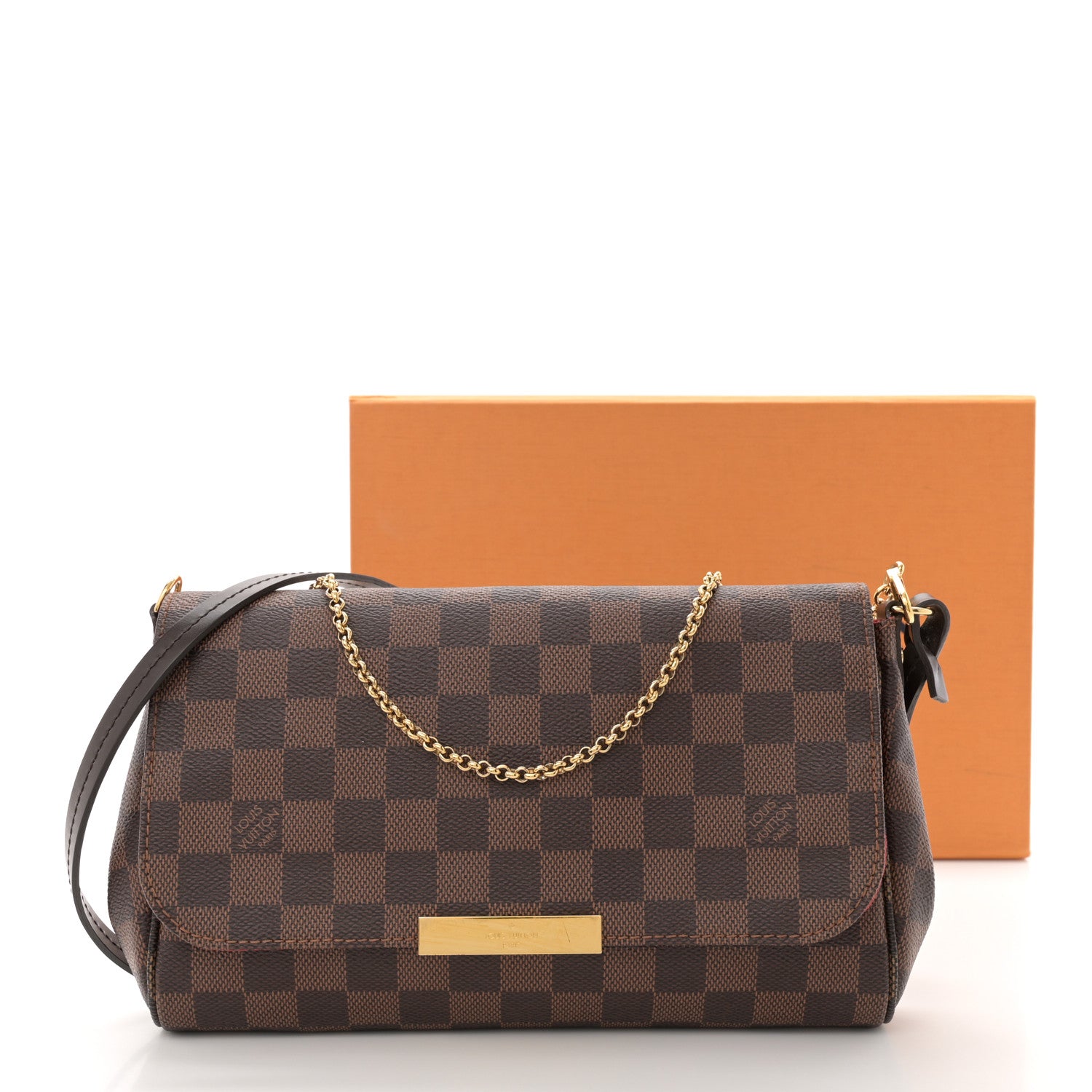 Louis Vuitton Damier Ebene Favorite MM 12 of 12