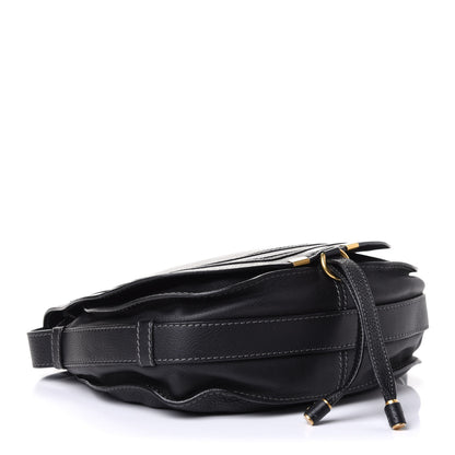 Chloe Calfskin Medium Marcie Round Crossbody Bag Black 3 of 9