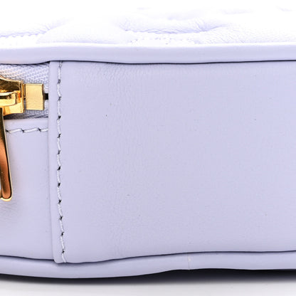 Louis Vuitton Calfskin Embroidered Monogram Pop My Heart Bag Pouch Lilac 8 of 9