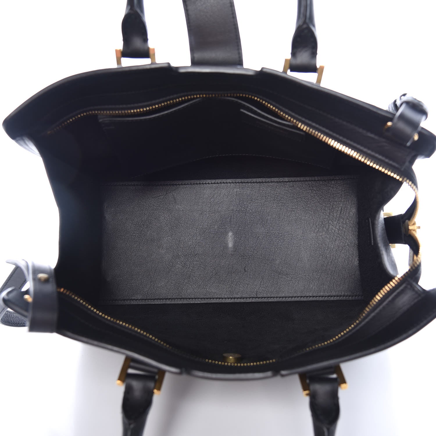 Saint Laurent Calfskin Small Classic Y Cabas Black 5 of 11