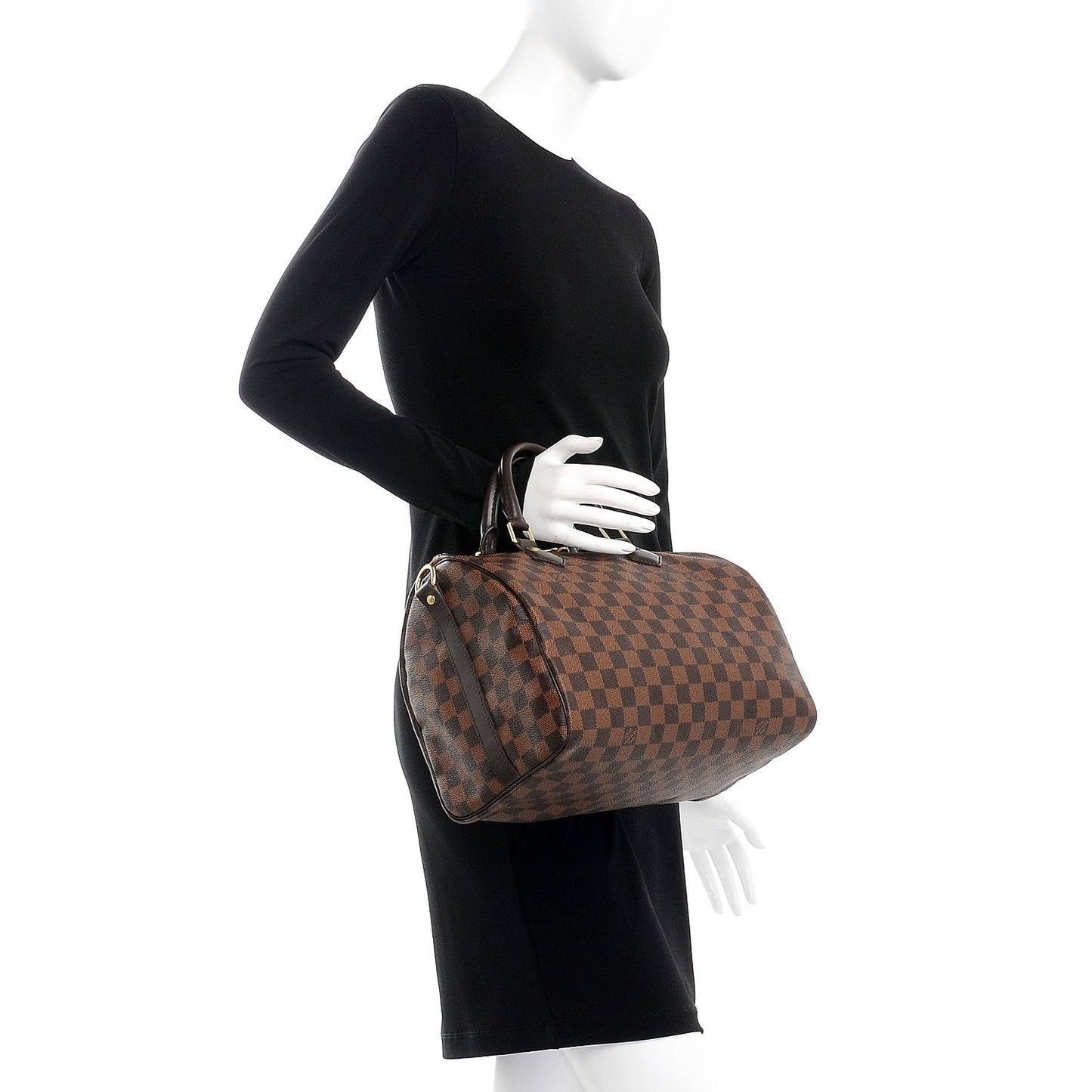 Damier Ebene Speedy Bandouliere 30