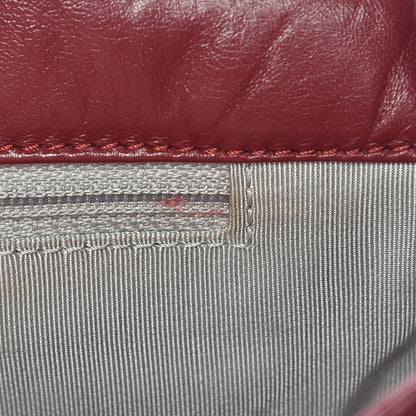 Chanel Calfskin Medium Timeless CC Flap Dark Red 8 of 12