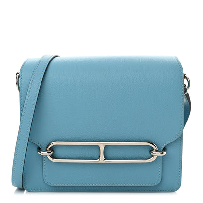Hermes Evercolor Mini Sac Roulis Bleu Du Nord 1 of 11