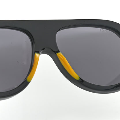 Gucci Acetate Aviator Sunglasses GG0668S Black 9 of 10