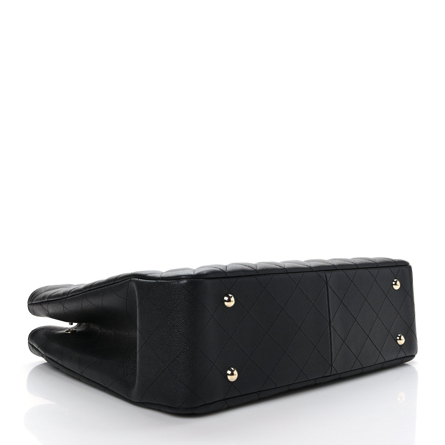 Chanel Caviar Quilted Large Shopping Tote Black 4 of 9