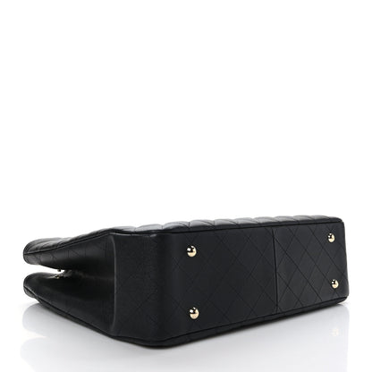 Chanel Caviar Quilted Large Shopping Tote Black 4 of 9