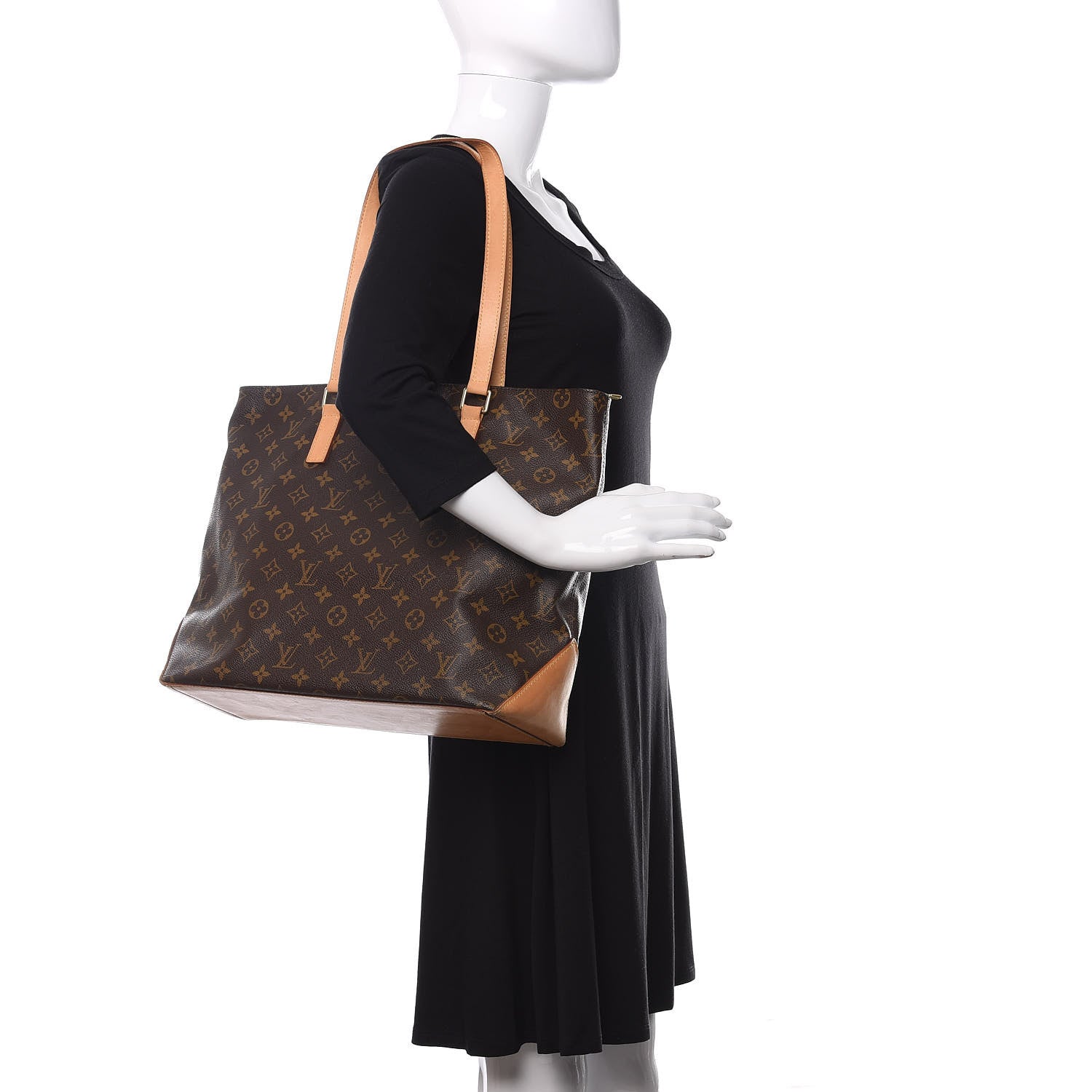 Louis Vuitton Monogram Cabas Mezzo 2 of 12