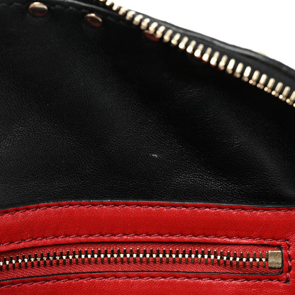 Valentino Garavani Calfskin Pony Hair Leopard Print Rockstud Spike Belt Bag 75 8 of 14