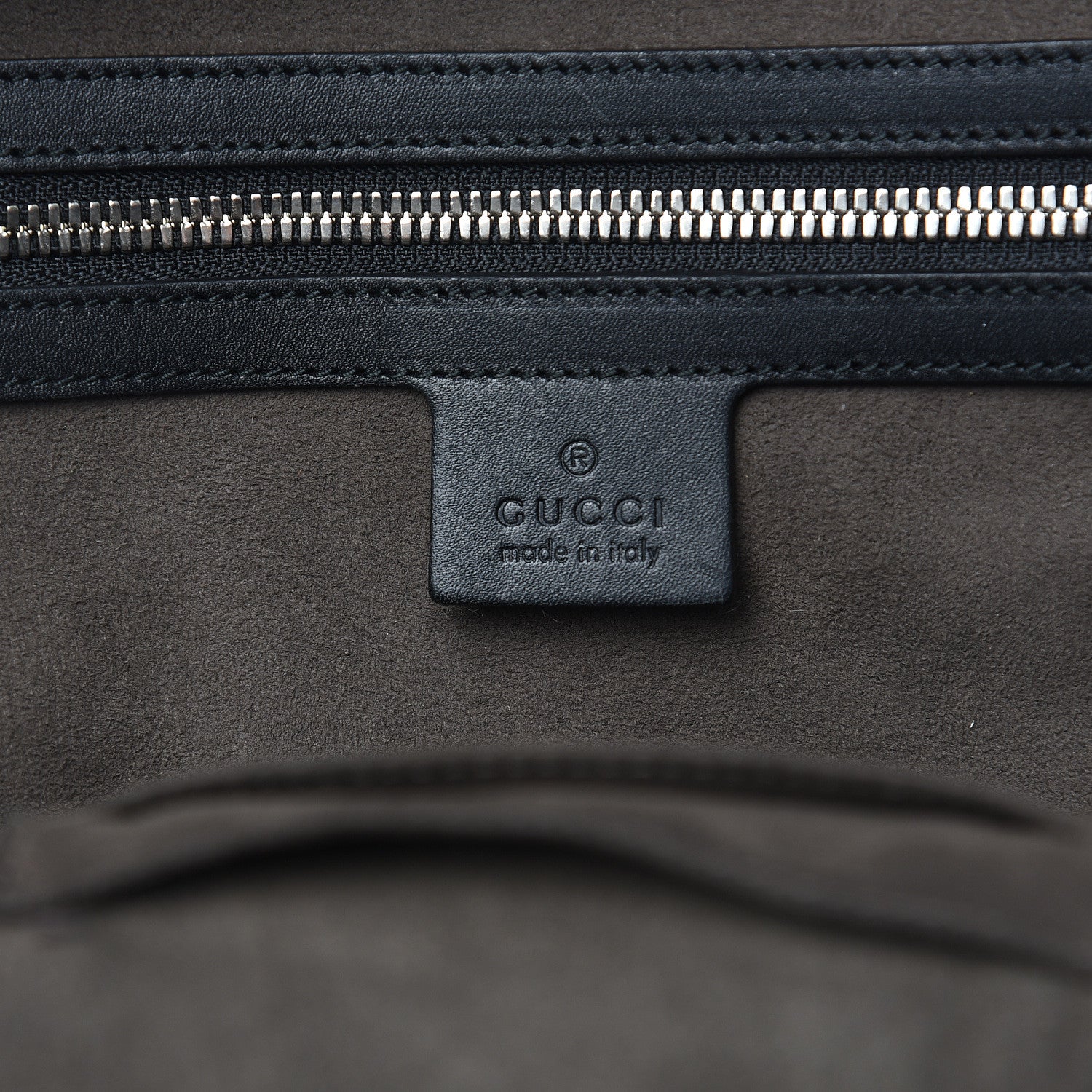 Gucci Guccissima Signature Small Day Backpack Black 6 of 15