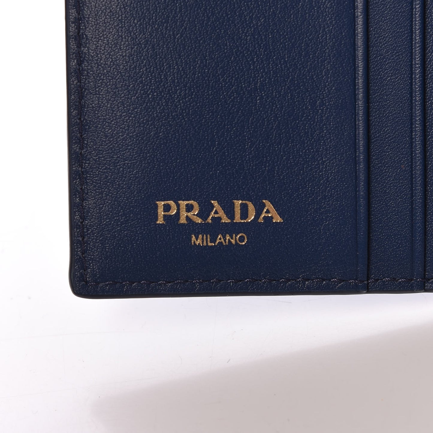 Vitello Move Bow Compact Wallet Bleuette