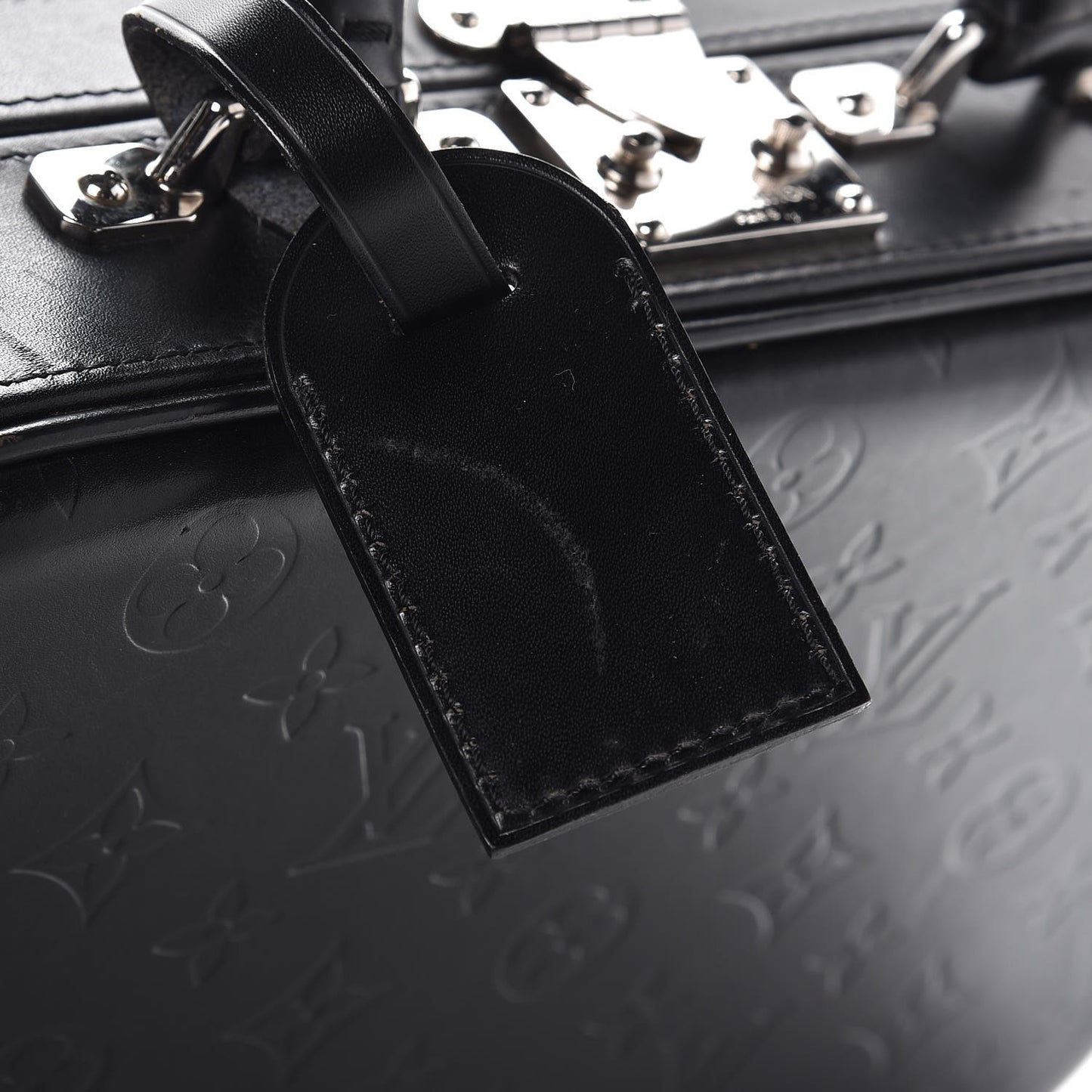 Monogram Glace Valisette PM Black