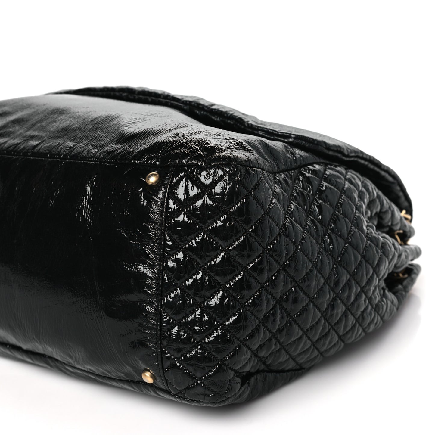 Vinyl XXL Rock and Chain Flap Black