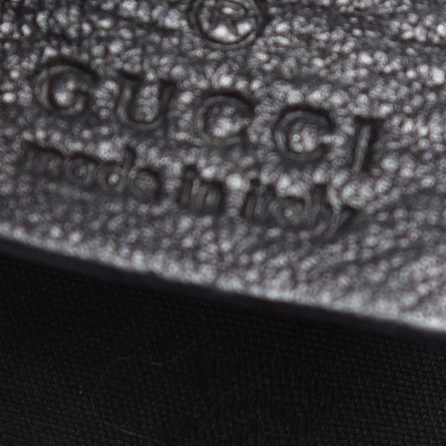 Gucci Pebbled Calfskin Large New Jackie Shoulder Bag Black 6 of 9