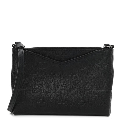Louis Vuitton Empreinte Pallas Crossbody Black 1 of 9
