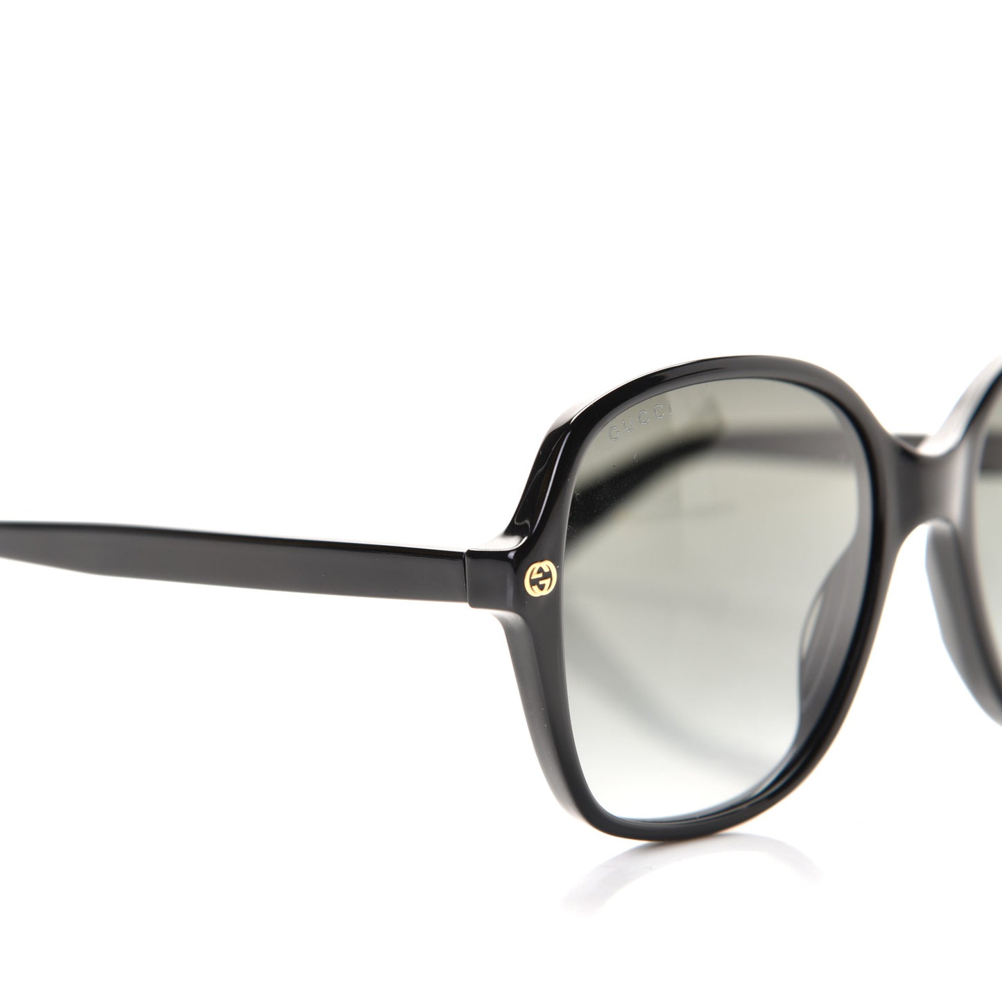 Acetate Square Frame GG0092S Sunglasses Black