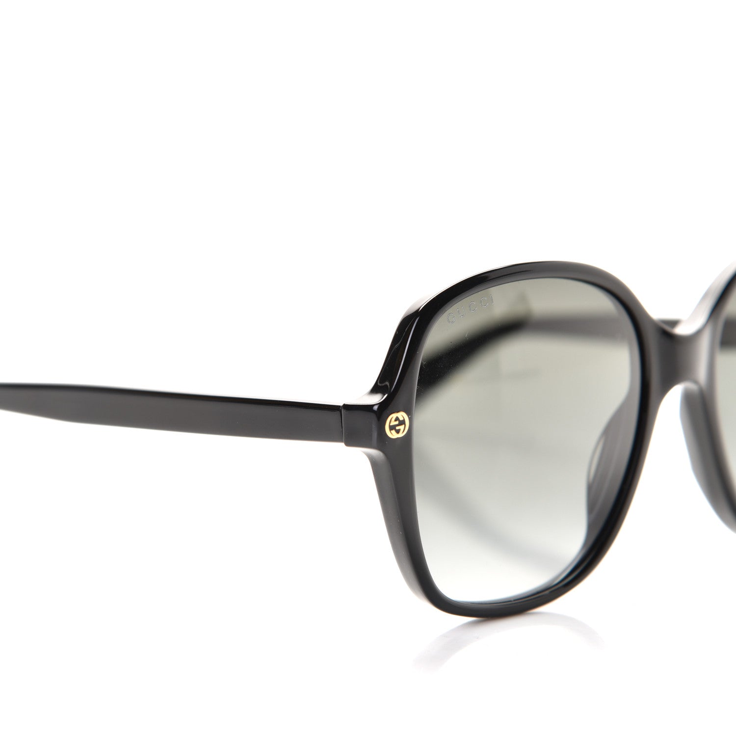 Gucci Acetate Square Frame GG0092S Sunglasses Black 3 of 5