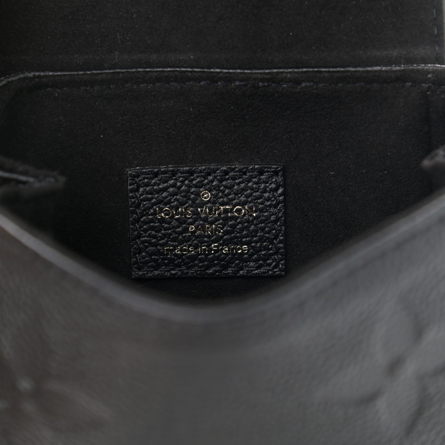 Empreinte Monogram Giant Tiny Backpack Black