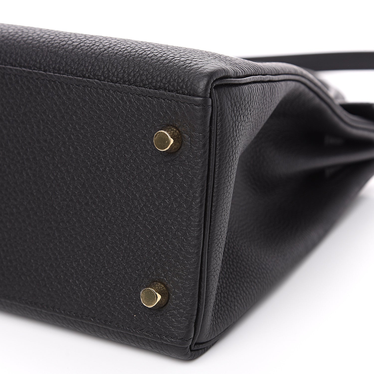 Hermes Togo Kelly Retourne 28 Black 5 of 9