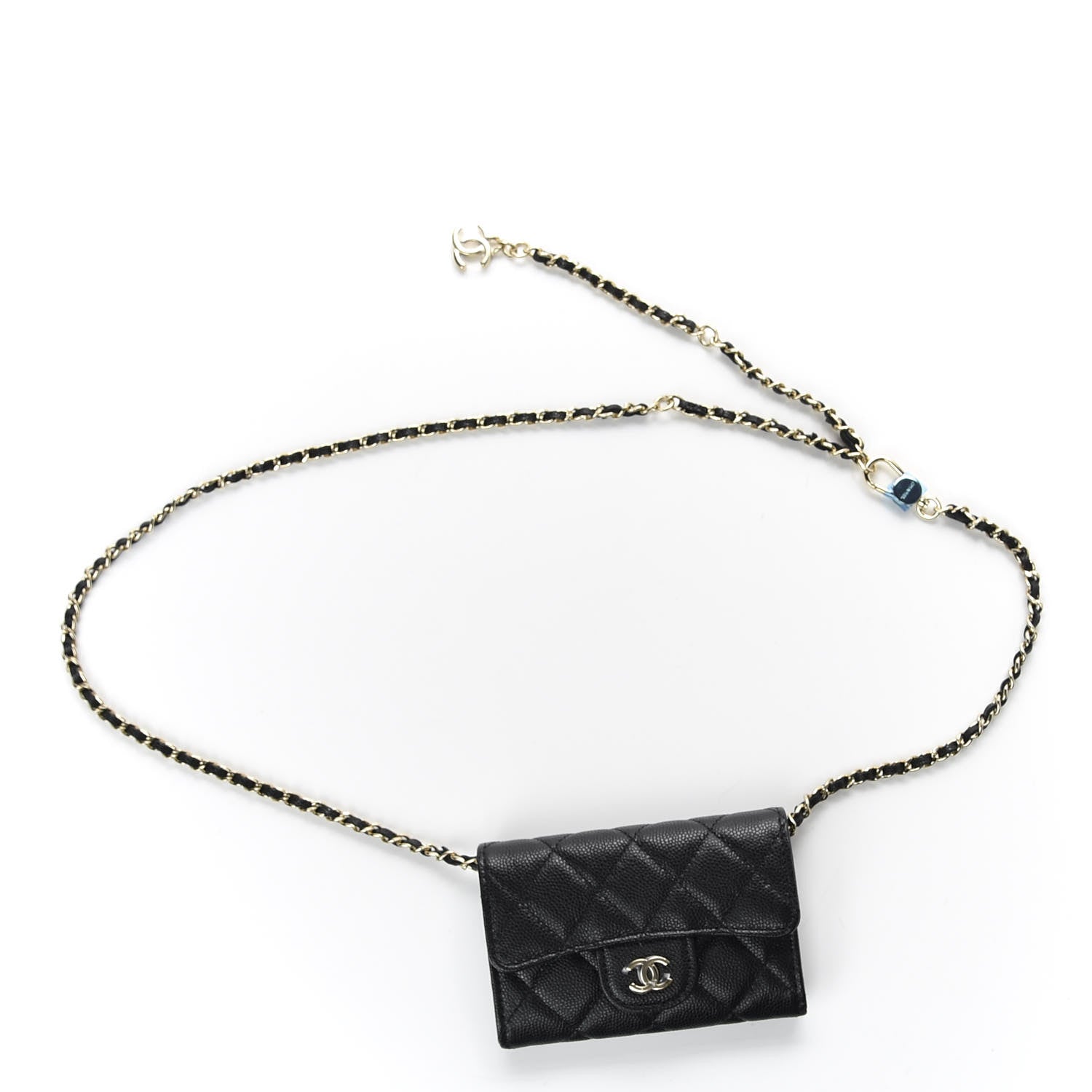 Chanel Caviar Quilted Belt Bag Black 9 of 9