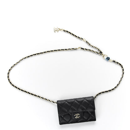 Chanel Caviar Quilted Belt Bag Black 9 of 9