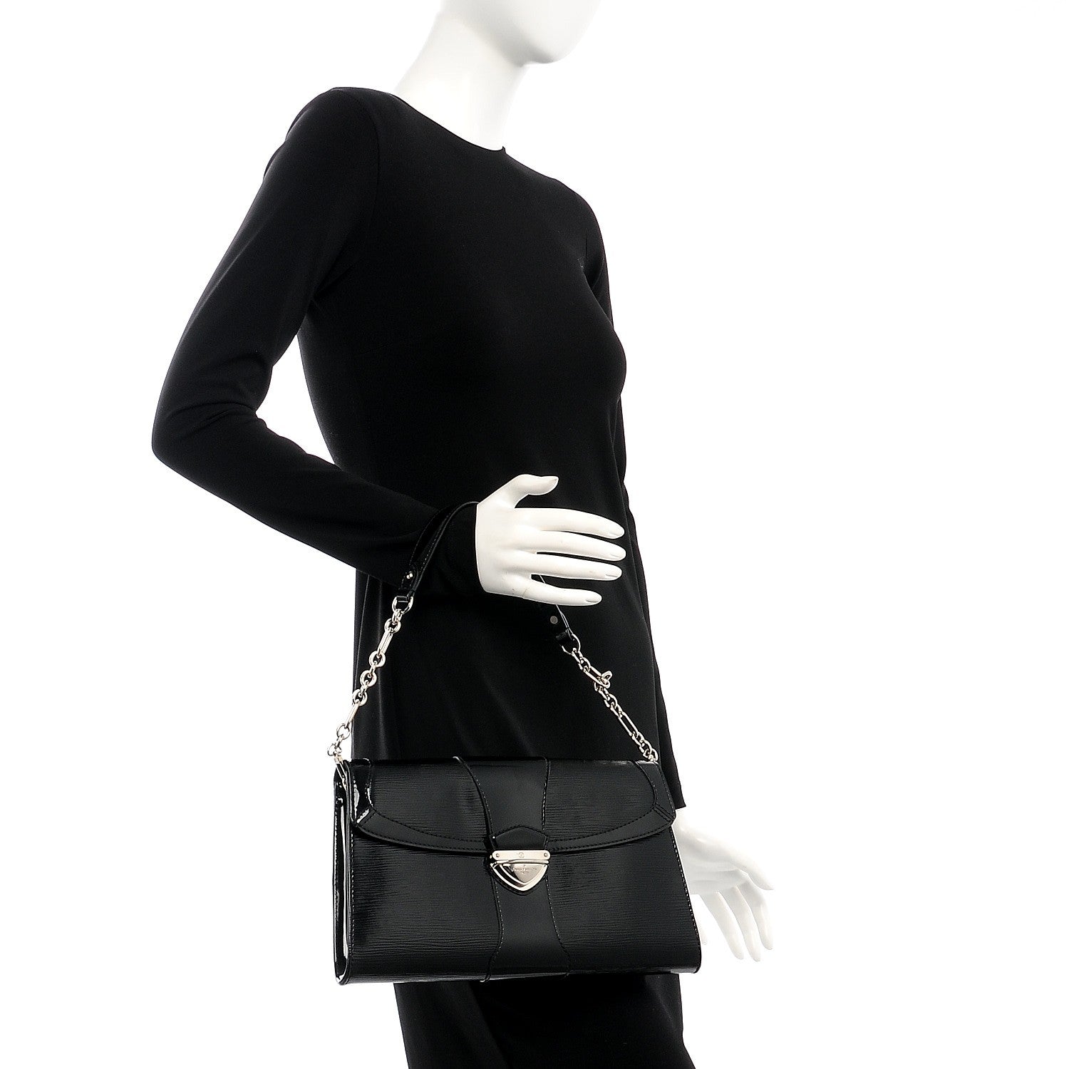 Louis Vuitton Epi Electric Pochette Iena Black 2 of 6